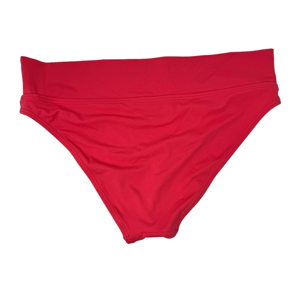 High Waist | Fold Down Bikini Bottoms Size Large - Picture 2 of 2